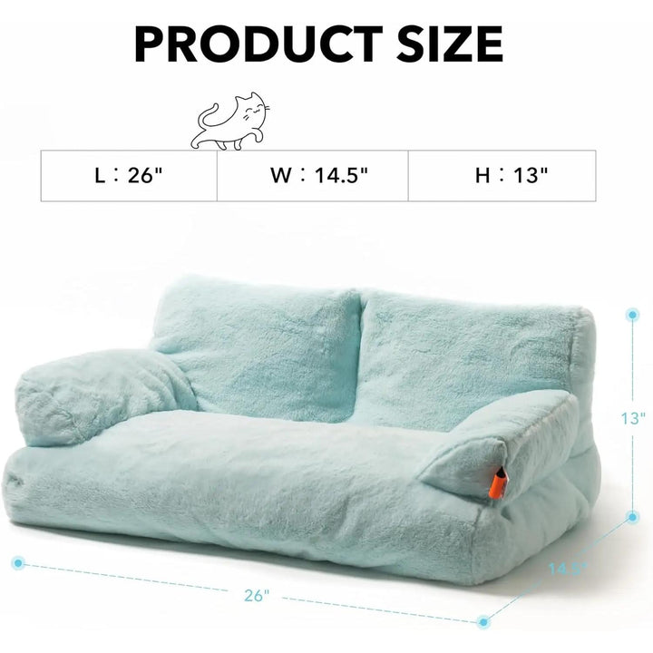 Washable Pet Sofa Bed for Small & Medium Cats and Dogs