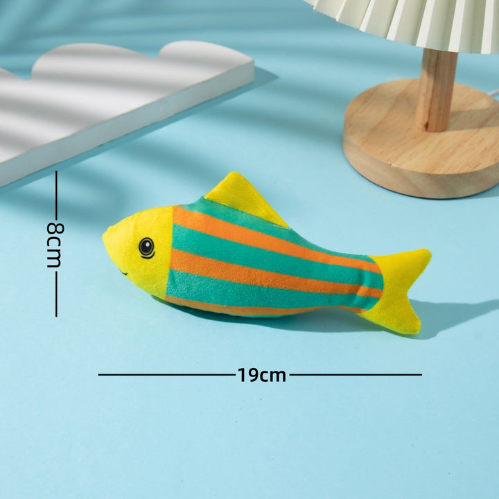 Catnip-Infused Fish Toy