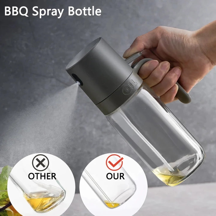 250ml High Borosilicate Glass Oil Spray Bottle