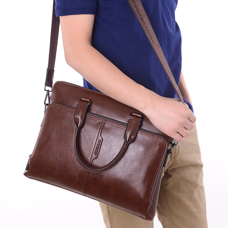 Fashion New Men's Portable Messenger Bag