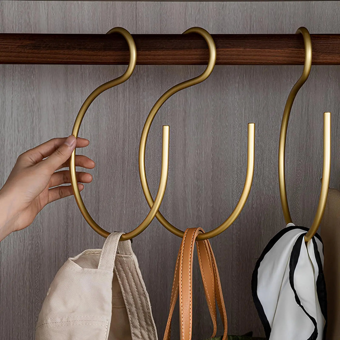 Aluminum Hat Hooks for Baseball Caps – Space-Saving Cap Organizer and Hanger