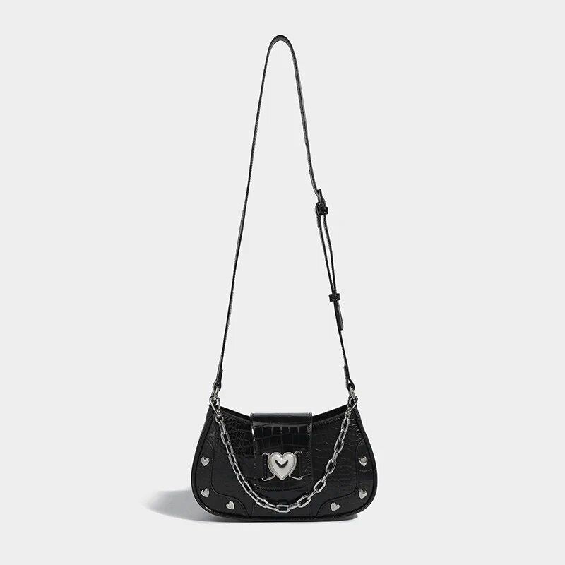 Punk Chain Ladies Underarm Purse