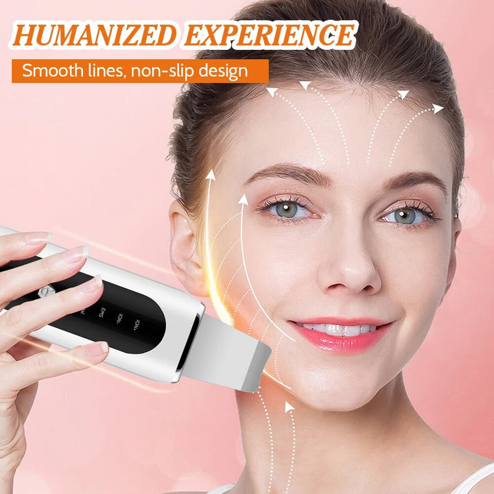 Ultrasonic Skin Scrubber: Deep Pore Cleanser & Blackhead Remover