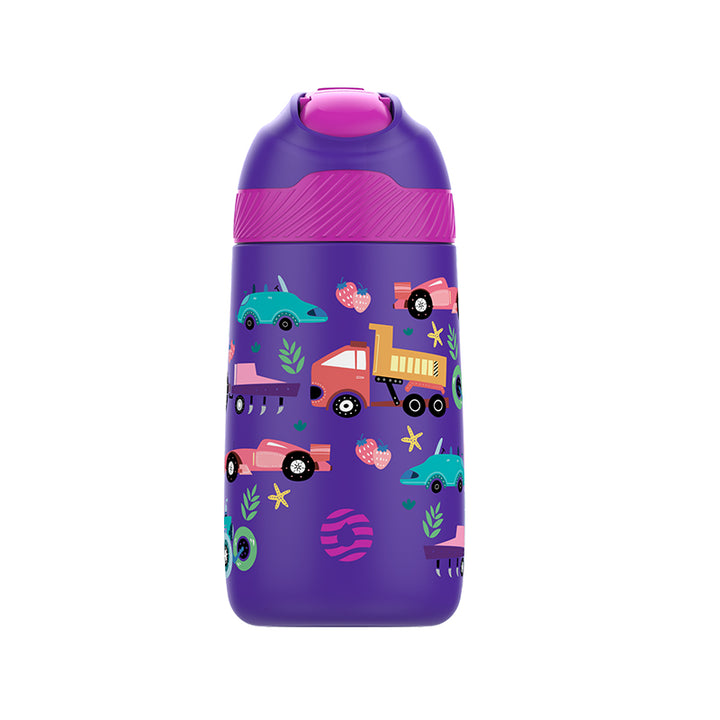 Children's Vacuum Insulated Water Bottle with Straw