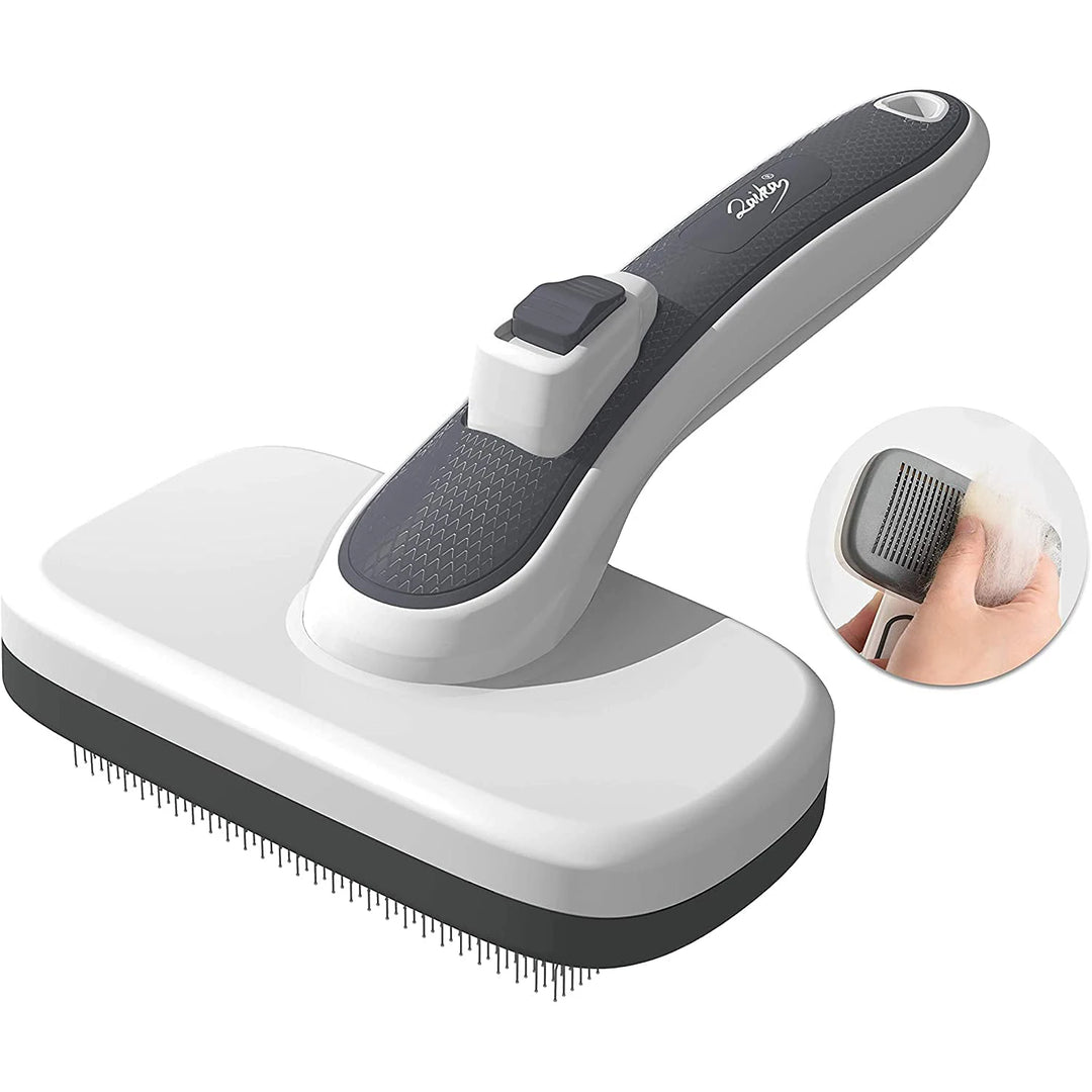 Self-Cleaning Pet Grooming Brush for Dogs and Cats