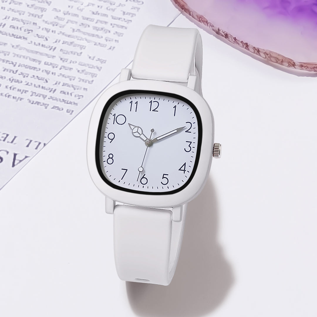 Fashion Silicone Quartz Women's Watch