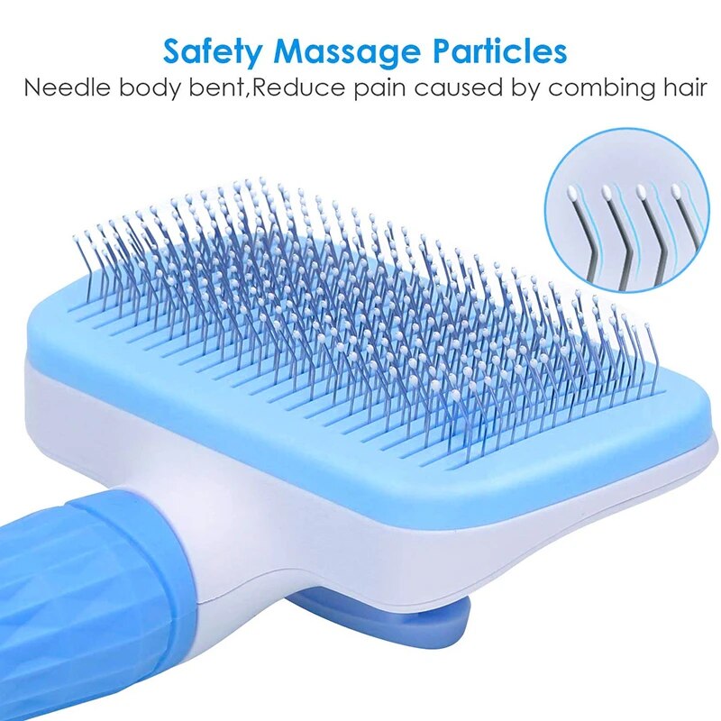 Self Cleaning Pet Brush: Say Goodbye to Tangles and Mats!