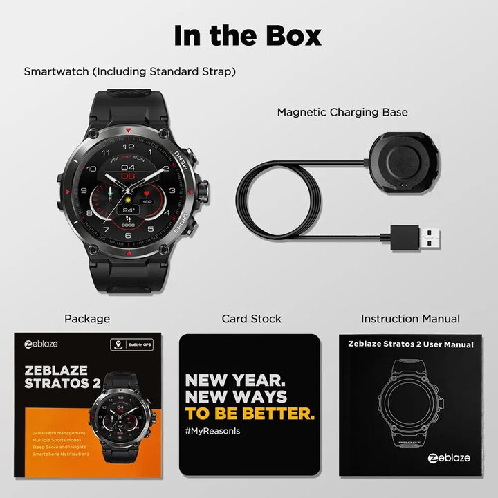 Ultimate Performance GPS Smartwatch: Your Essential Companion for Active Living