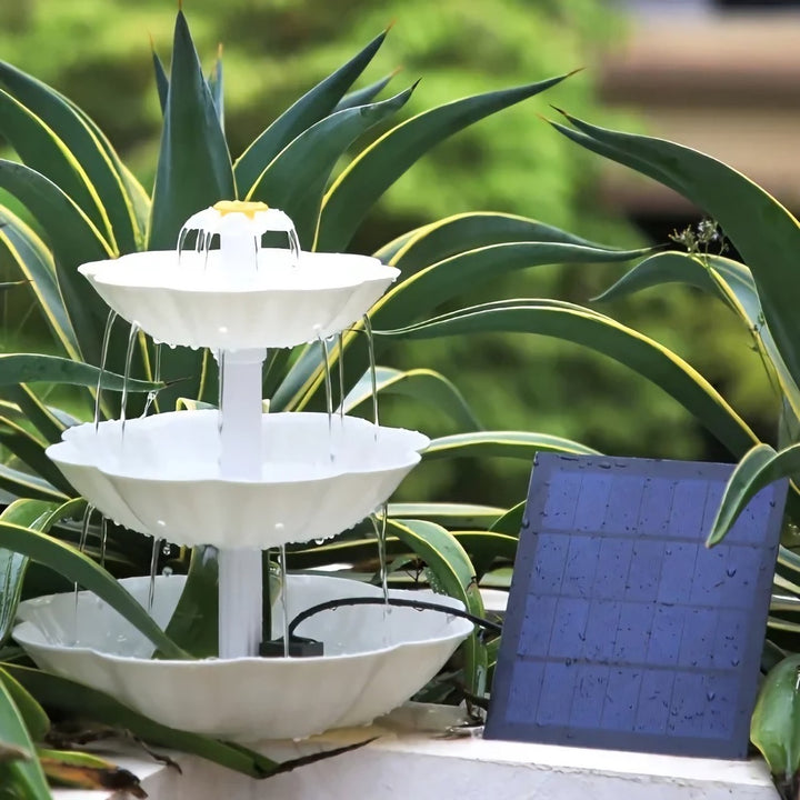 Solar Bird Bath Water Fountain