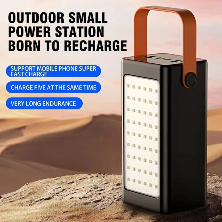 Ultra-Capacity 200000mAh Power Bank with 66W Fast Charge and LED Light