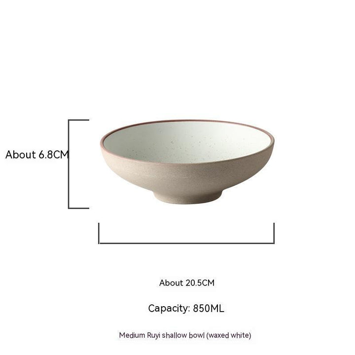 Noodle Bowl Ramen Bowl Fashion Beautiful Ceramic Bowl Restaurant Tableware Set Cross The Bridge Noodle Big Bowl