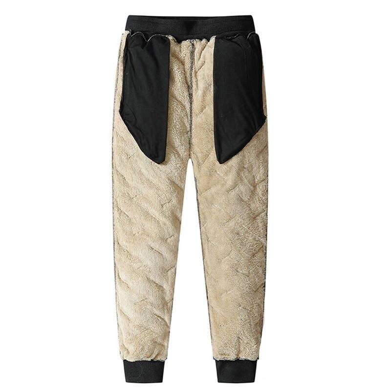 Winter Lambswool Warm Thicken Sweatpants