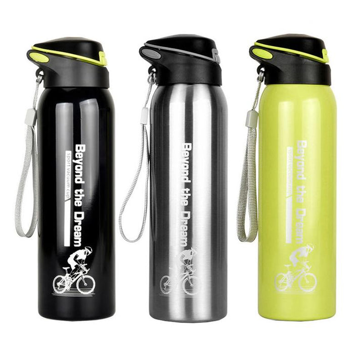 500ML Stainless Steel Vacuum Insulated Cycling Water Bottle