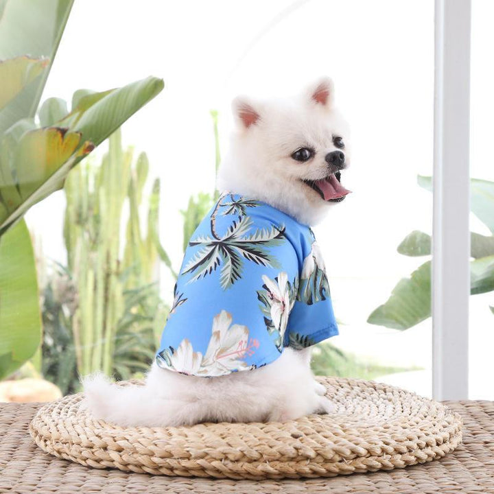 Hawaiian Summer Breeze Dog T-Shirt