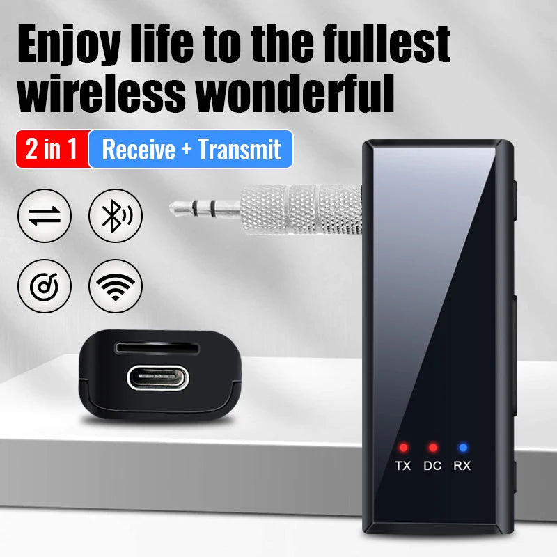 2-in-1 Bluetooth 5.4 Receiver & Transmitter