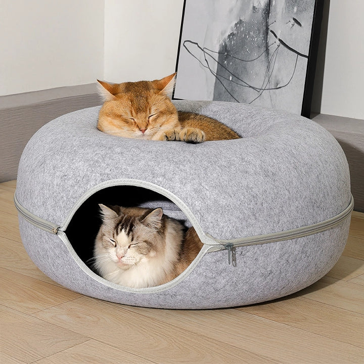 Donut Cat Bed & Tunnel