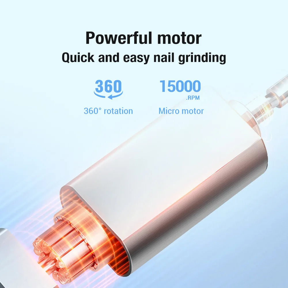 Professional Electric Nail Polisher and Drill