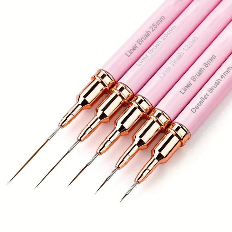 Professional Nail Art Liner Brush Set