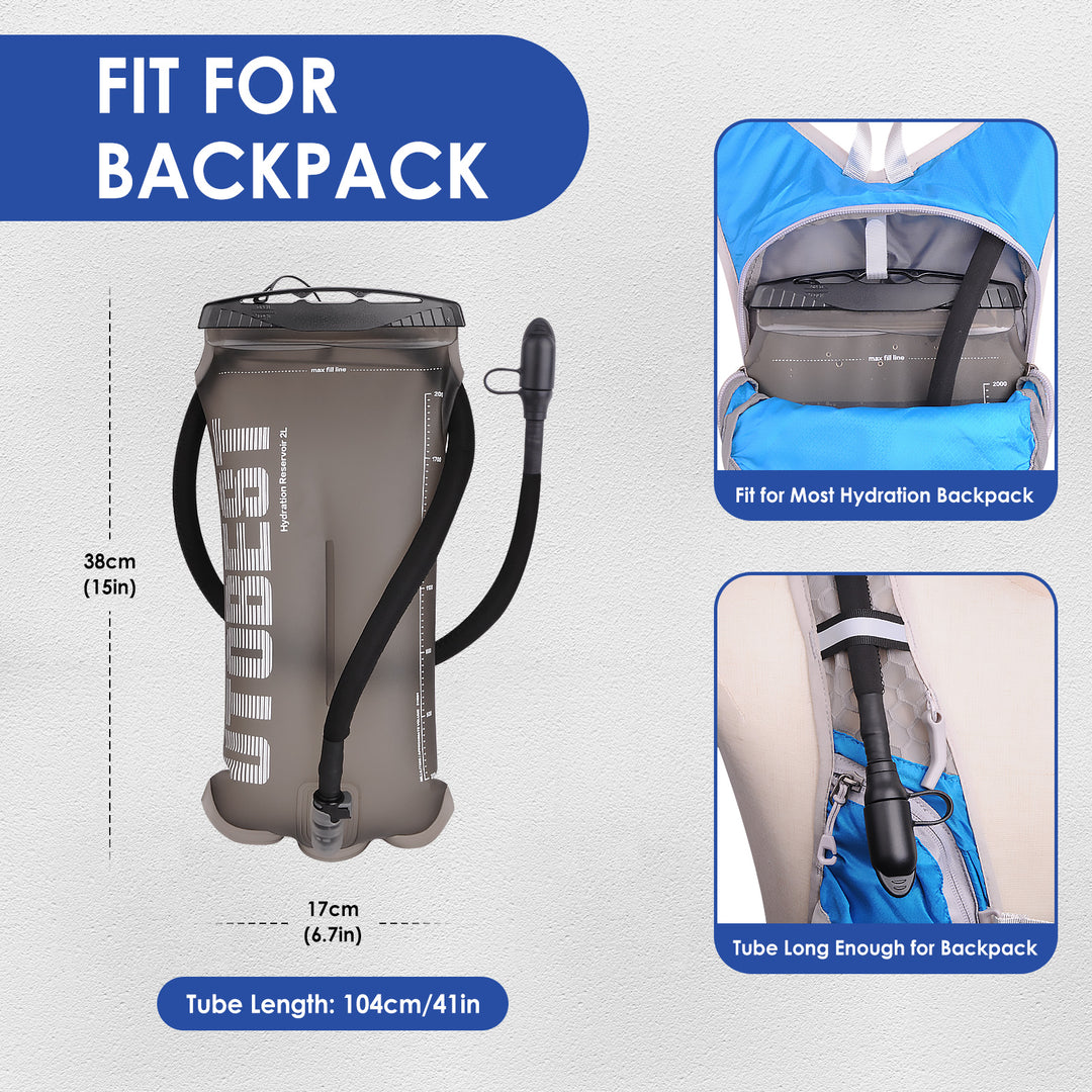 Multi-Capacity Hydration Bladder for Outdoor Activities