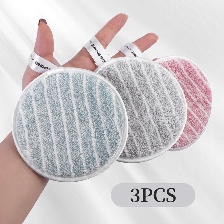 3PCS Reusable Makeup Remover Pads