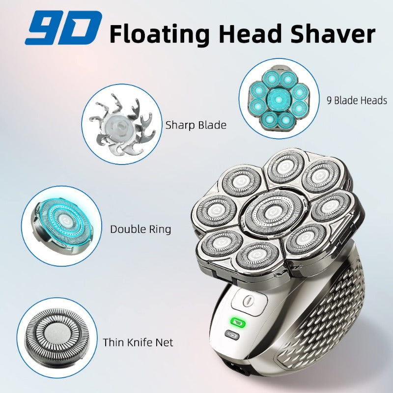 4D Bald Head Shaver for Men