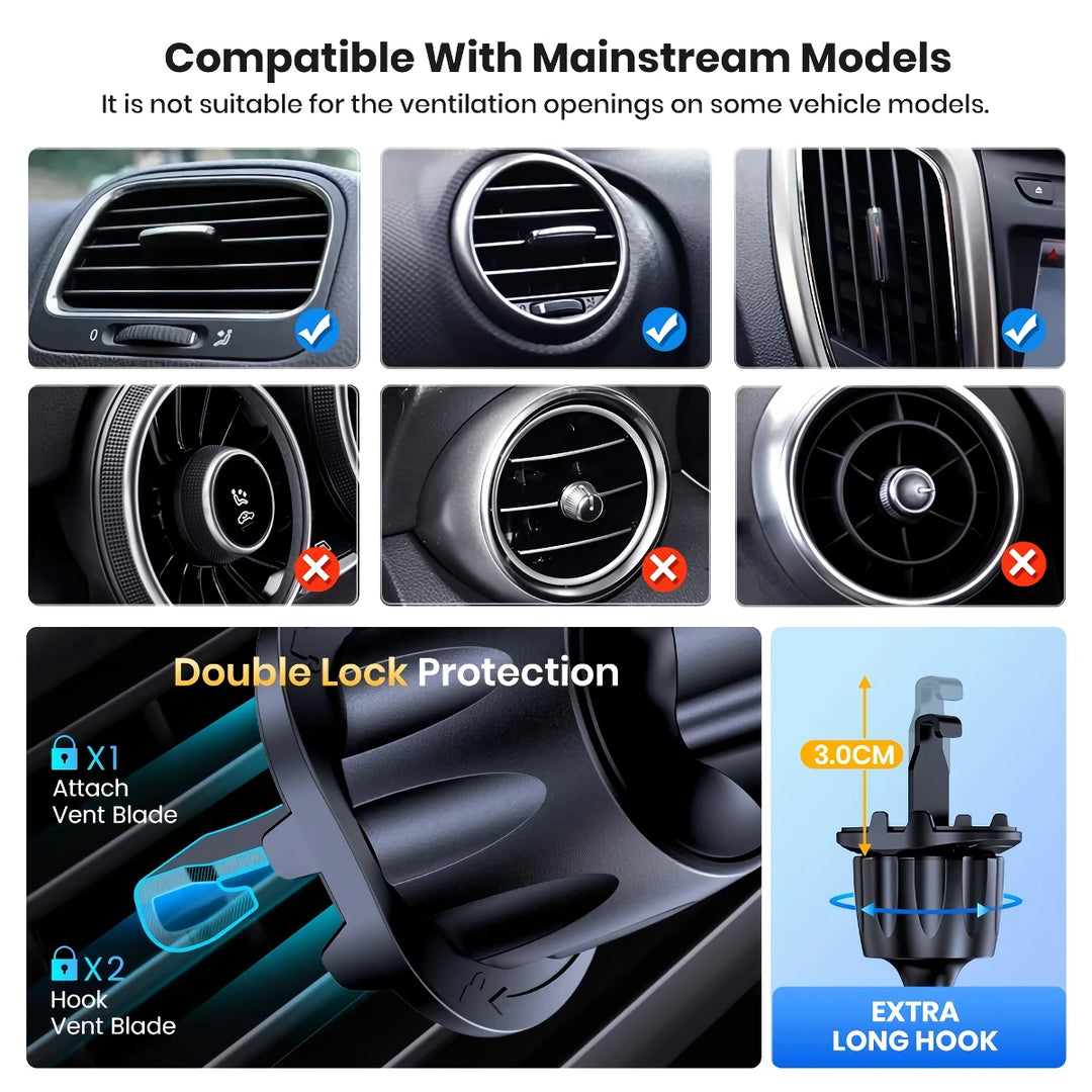 Air Vent Car Phone Mount for Hands-Free Driving