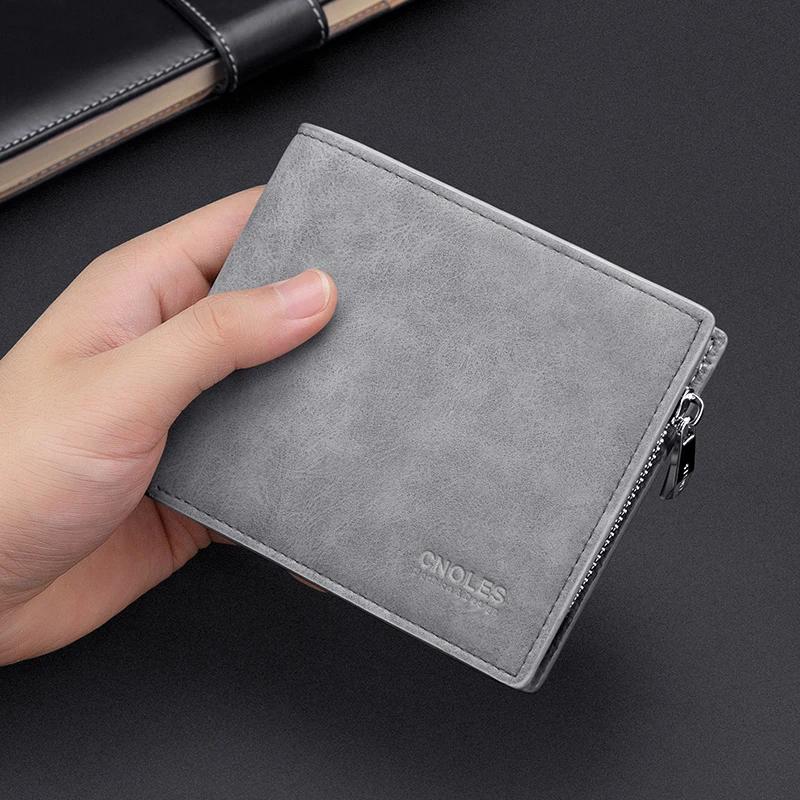 Men's Premium PU Leather Business Wallet