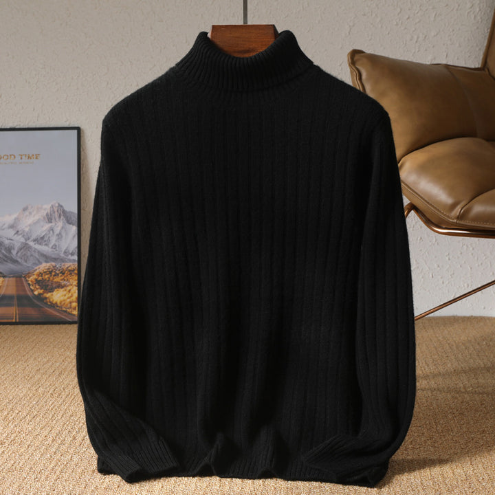 Autumn And Winter Men's Turtleneck Sweater Thickened