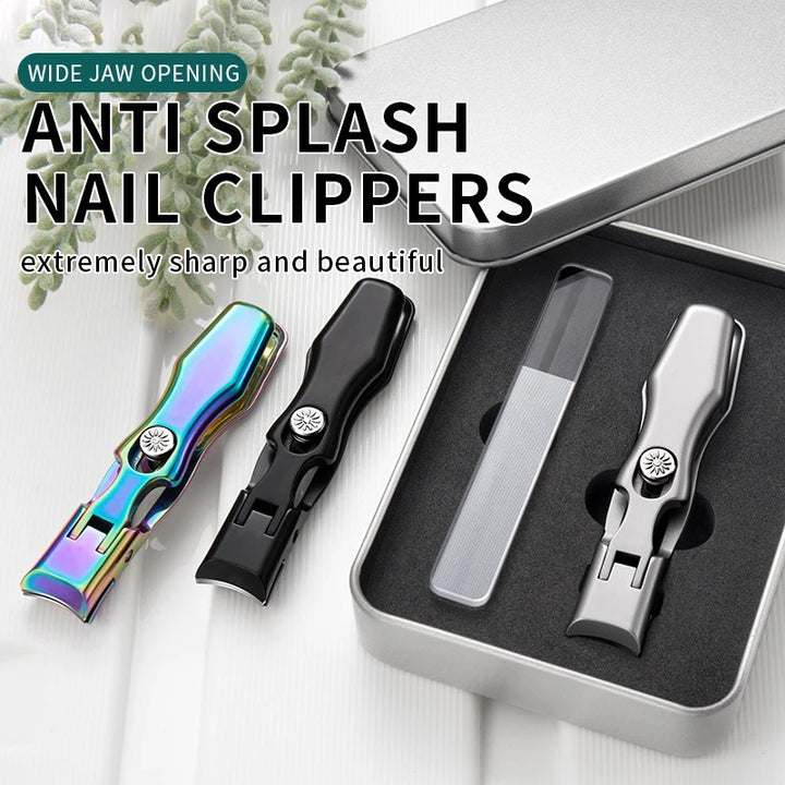 Anti-Splash Nail Clippers