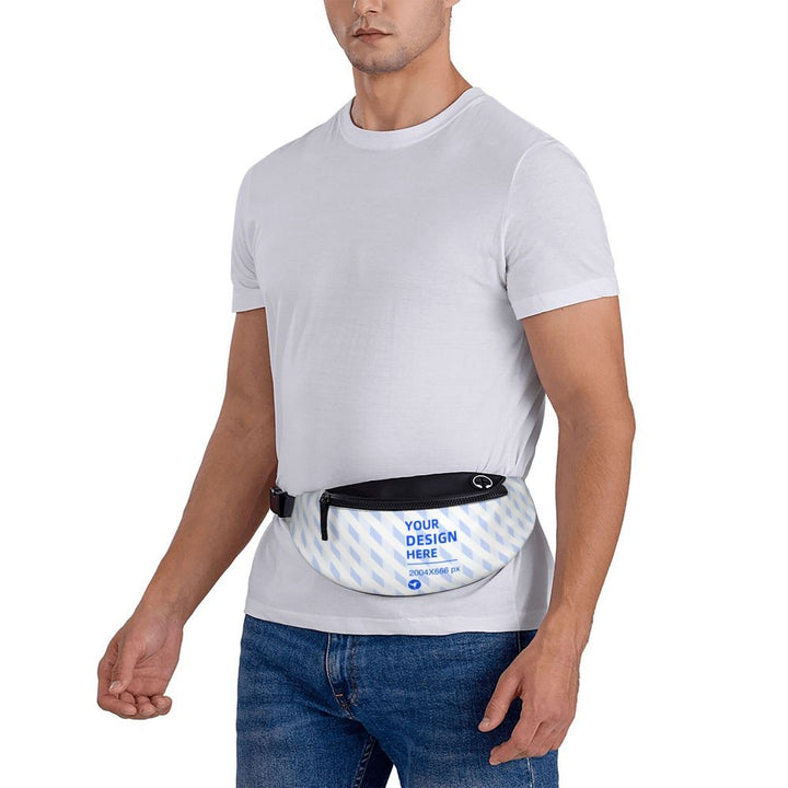 Men's And Women's Casual Sports Messenger Waist Bag