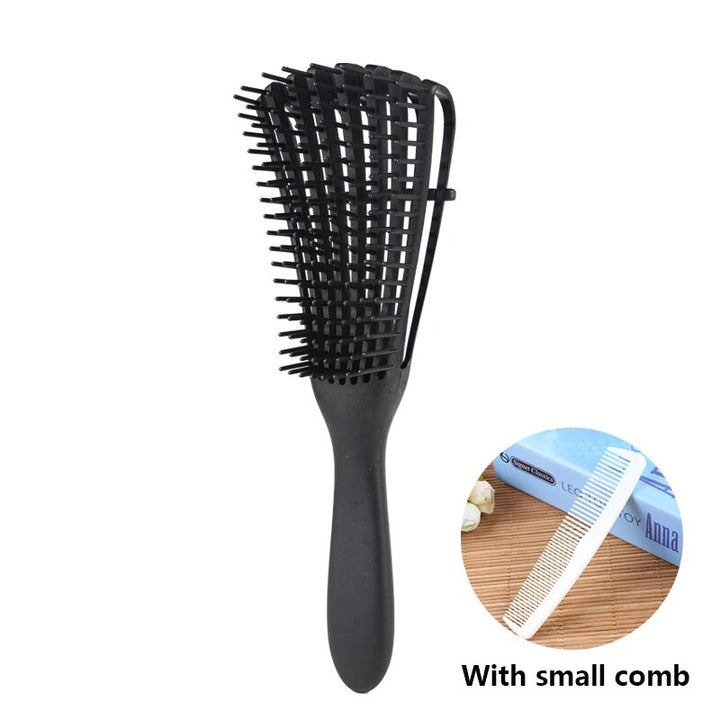 Detangling Hair Brush and Scalp Massager for Travel