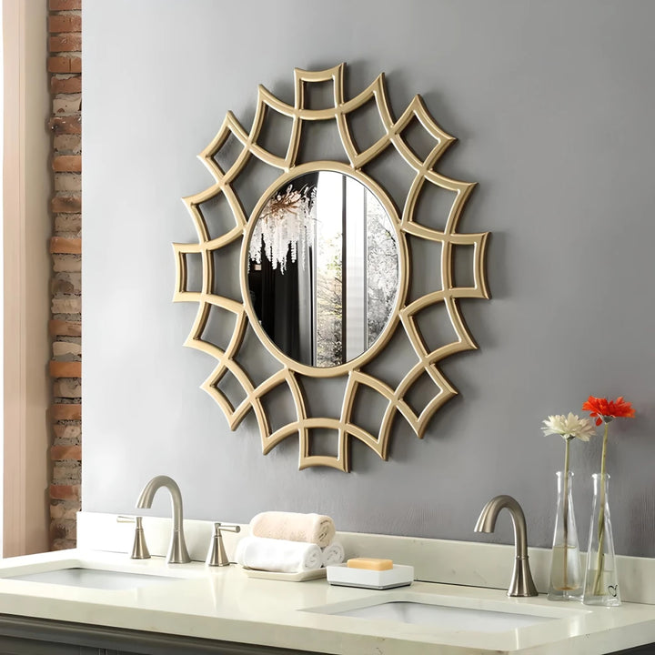 Luxury Irregular Mirror Wall Hanging for Modern Decor