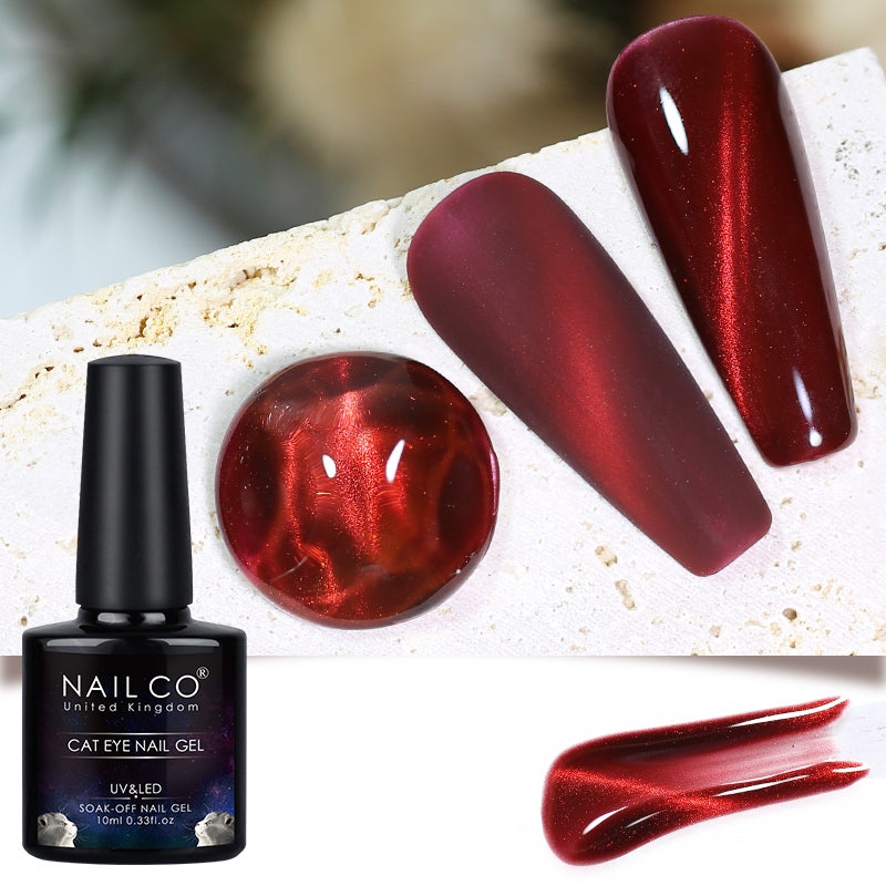 Crystal Cat Eye Magnetic Gel Nail Polish