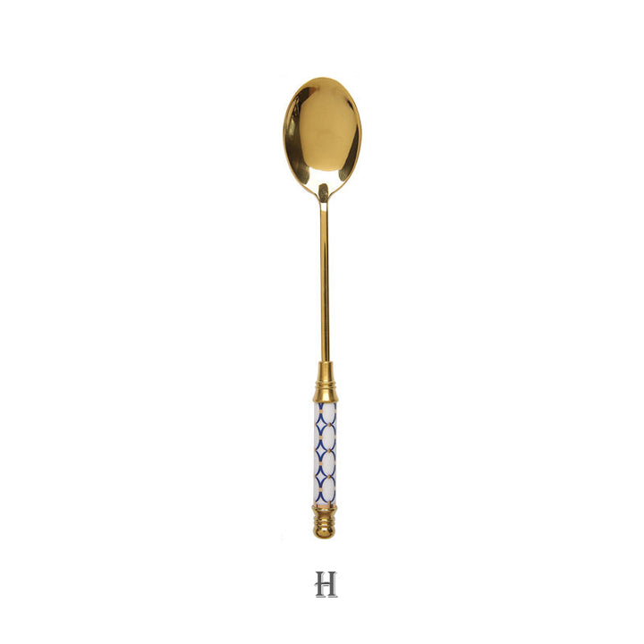 Elegant Stainless Steel Dessert Spoon