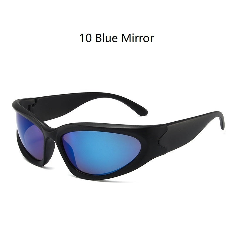 Y2K Punk Sports Sunglasses for Men and Women