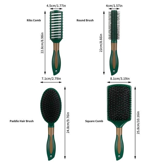 Nylon Anti-Static Scalp Massage Comb for Curly Hair