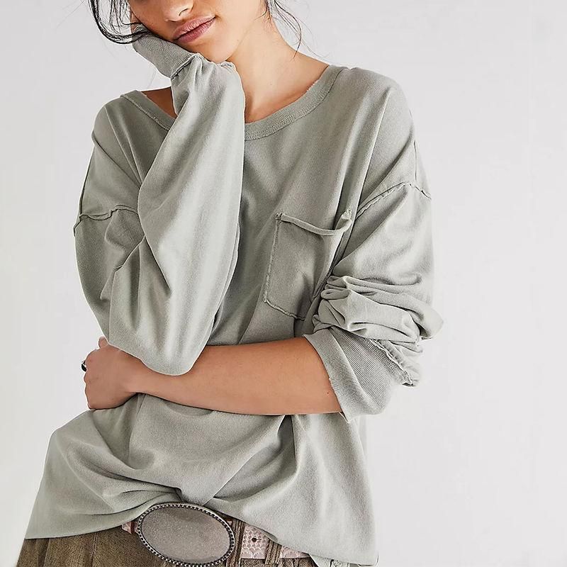 Oversized 100% Cotton Women Sweatshirt