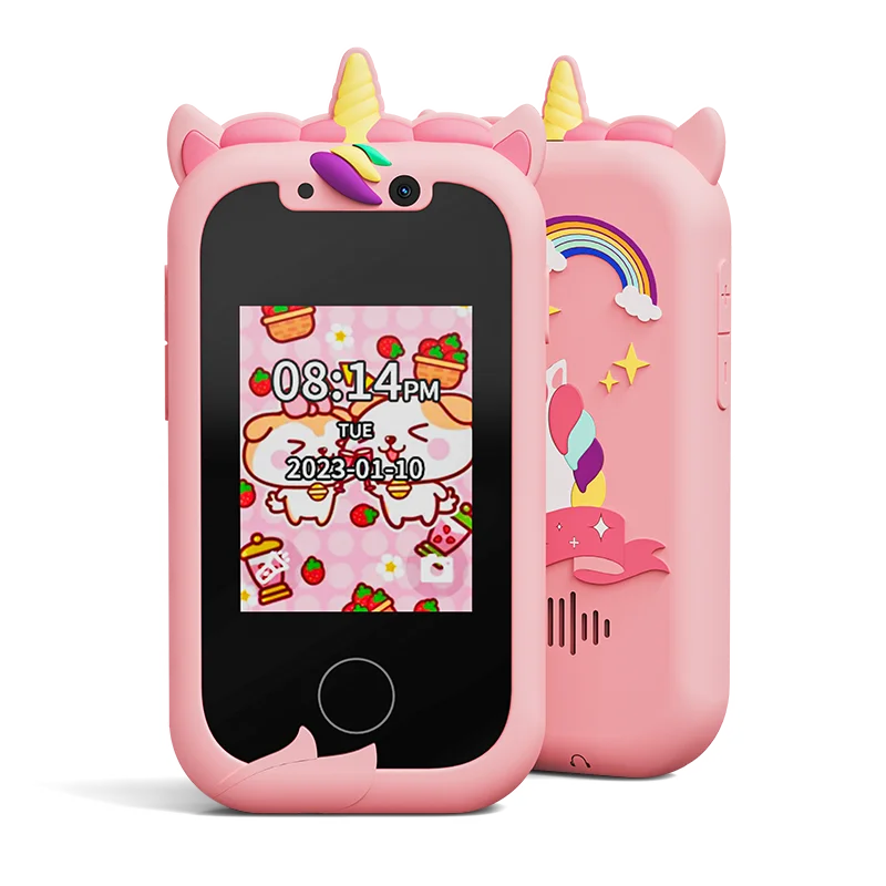 Interactive Touchscreen Kids' Smart Camera Phone with MP3 Player