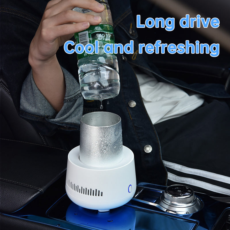 Portable USB Fast Cooling Cup for Instant Beverage Refrigeration