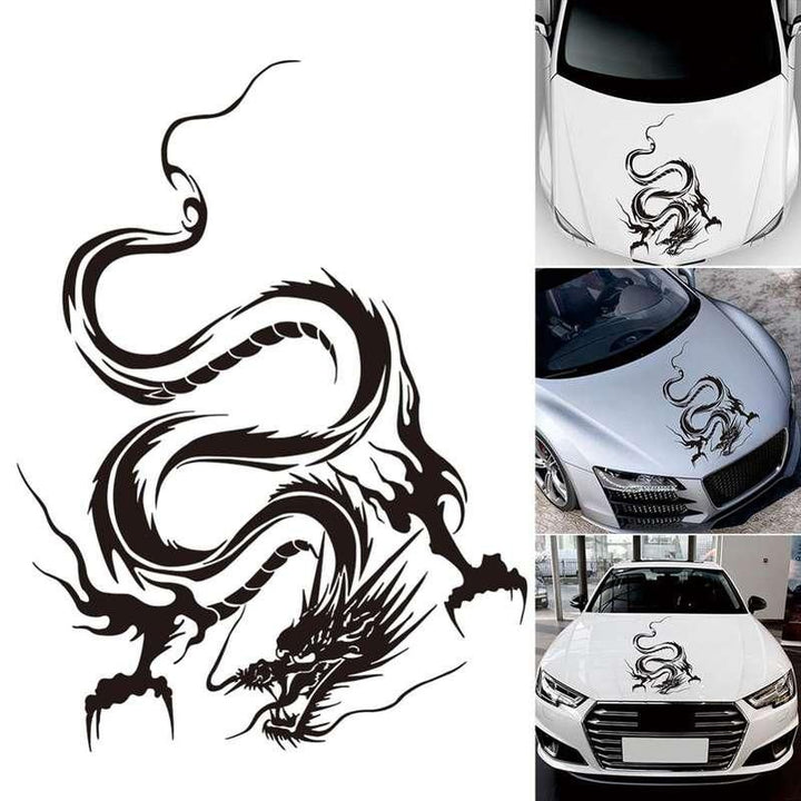 Universal Dragon Pattern Car Hood Decal