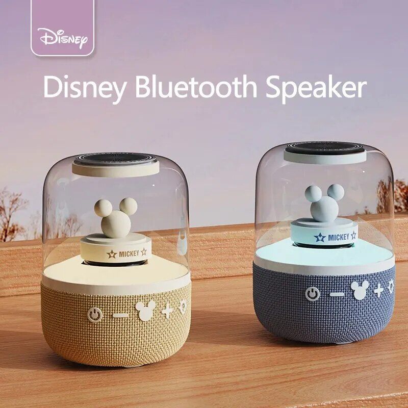 Portable Bluetooth 5.1 Hi-Res Sound Speaker with Colorful Light Modes