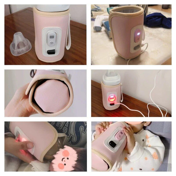 Portable Digital Baby Bottle Warmer with USB