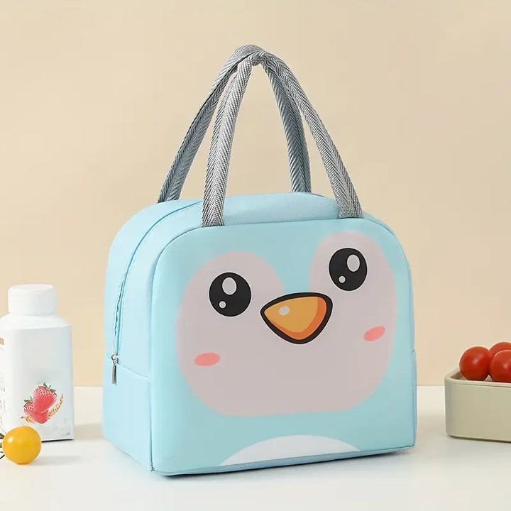 Cartoon Animal Thermal Lunch Bag for Kids