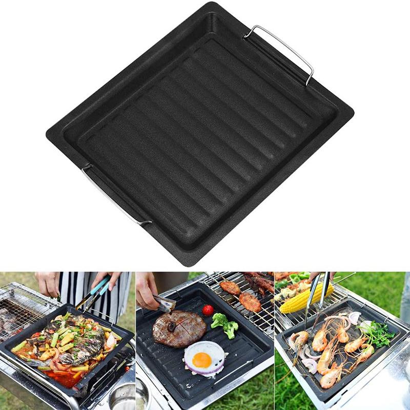 Non-Stick BBQ Frying Grill Plate