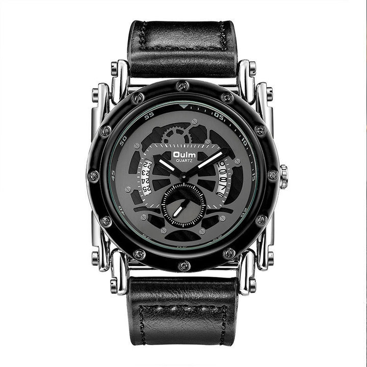 Personalized Men's Watch Calendar Luminous Belt