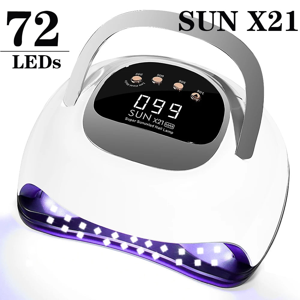 320W High Power UV LED Nail Lamp with 4 Timers & Smart Sensor