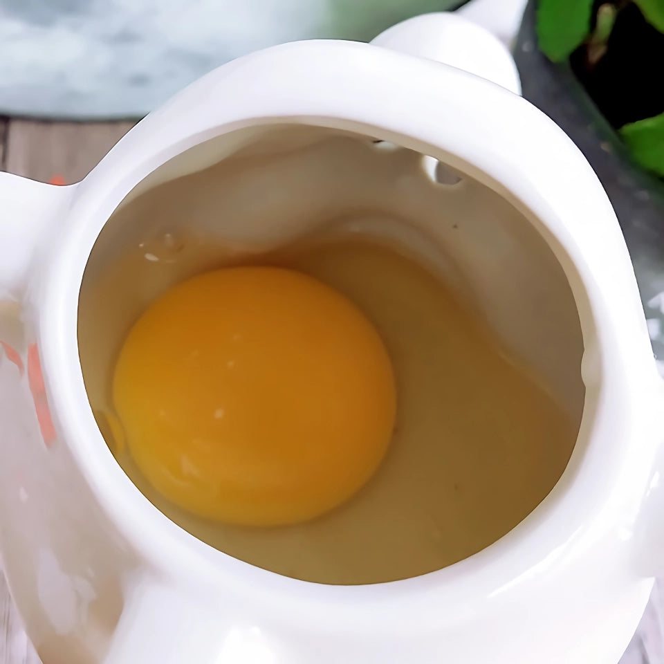 Ceramic Big Nose Egg Separator