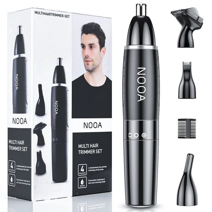 4-IN-1 Electric Nose & Ear Hair Trimmer for Men