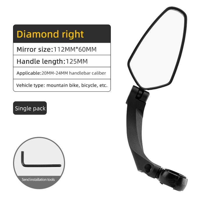 Adjustable Bicycle Rear View Mirror