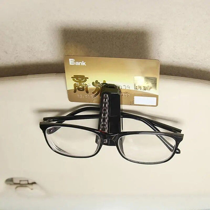 Universal Car Sun Visor Sunglass and Card Holder Clip